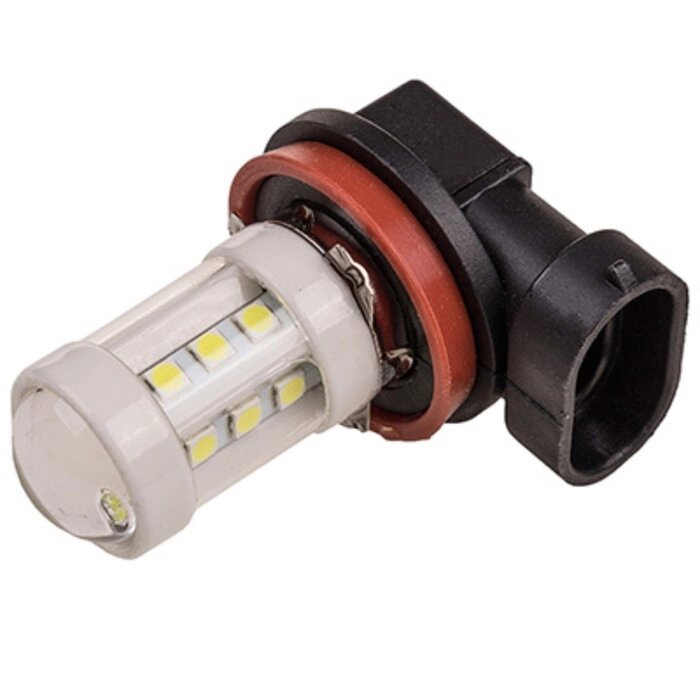 Лампа светодиодная H11 12-24V 18 SMD с цоколем Skyway, 2 шт от компании Интернет-гипермаркет «MALL24» - фото 1