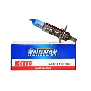 Лампа высокотемпературная Koito Whitebeam H1 12V 55W (100W) 4200K
