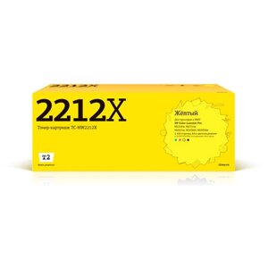 Лазерный картридж T2 TC-HW2212X (M255/M282/M283), для HP, с чипом, жёлтый