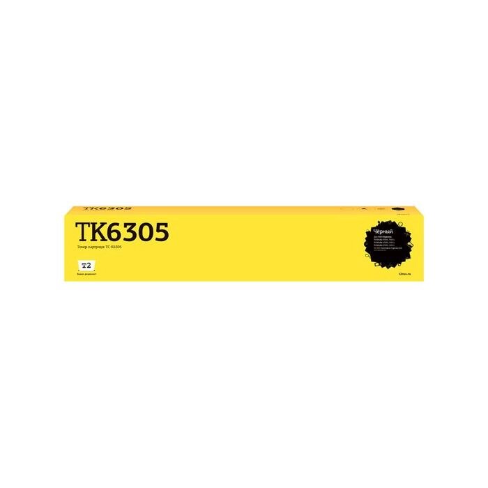 Лазерный картридж T2 TC-K6305 (TK-6305/TK6305/6305) для принтеров Kyocera, черный от компании Интернет-гипермаркет «MALL24» - фото 1