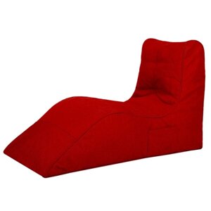 Лежак "Челси", размер 88х65х125 см, цвет Красный
