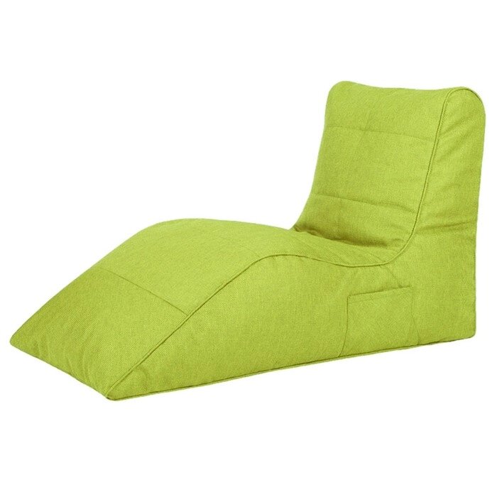 Лежак "Челси", размер 88х65х125 см, цвет зелёный от компании Интернет-гипермаркет «MALL24» - фото 1