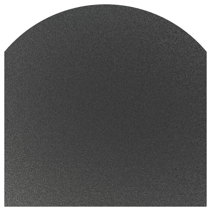 Лист притопочный прямой-радиус, чёрный, сталь 1,5 мм, 100 х 100 см от компании Интернет-гипермаркет «MALL24» - фото 1