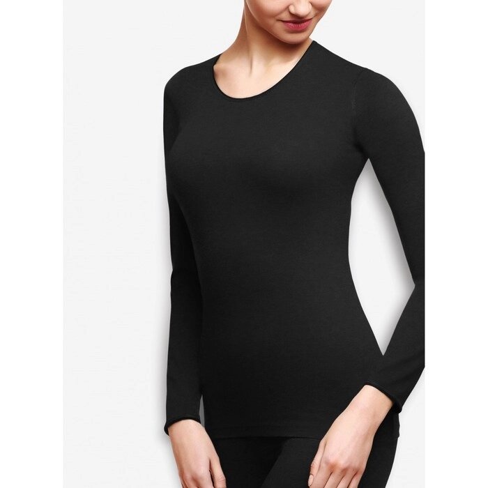Лонгслив женский Celg Lft 593, размер 44, рост 158-164 см, цвет чёрный от компании Интернет-гипермаркет «MALL24» - фото 1