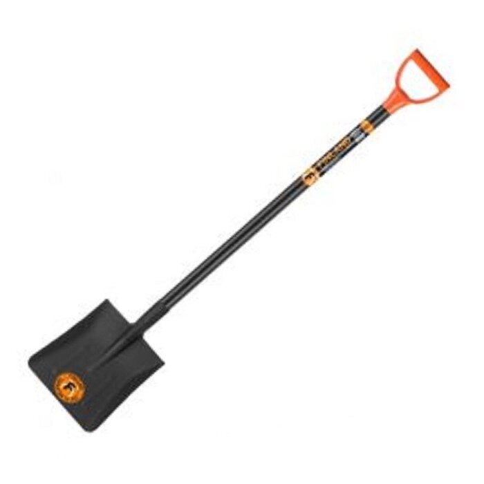Лопата совковая, с рёбрами жёсткости, деревянный черенок, с ручкой от компании Интернет-гипермаркет «MALL24» - фото 1