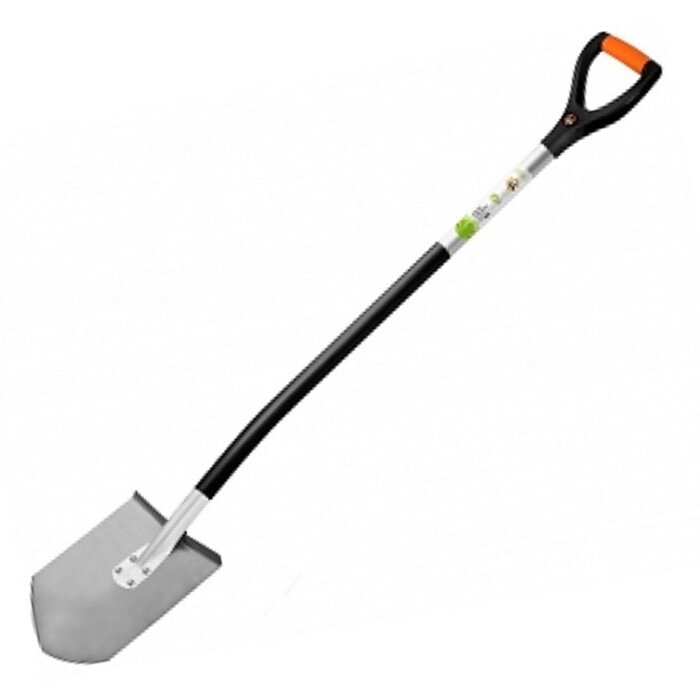 Лопата универсальная, титановая, алюминиевый черенок, с ручкой от компании Интернет-гипермаркет «MALL24» - фото 1