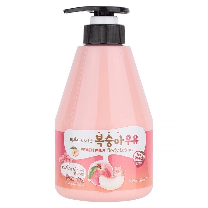 Лосьон для тела Kwailnara Peach Milk Body Lotion 560g от компании Интернет-гипермаркет «MALL24» - фото 1