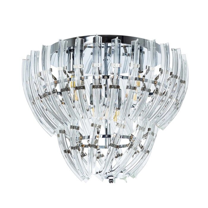 Люстра потолочная Arte Lamp Ella A1054PL-6CC, E14, 6х40 Вт, 50х50х38 см, хром от компании Интернет-гипермаркет «MALL24» - фото 1