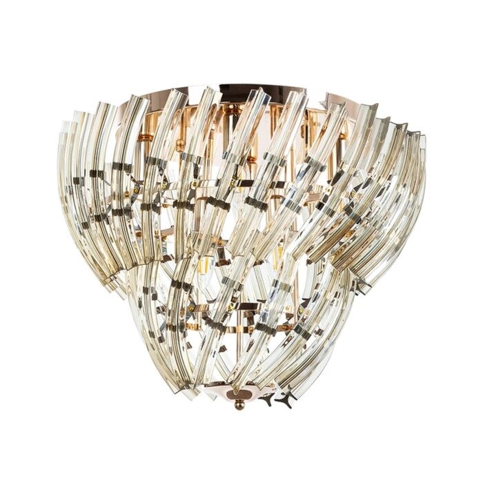 Люстра потолочная Arte Lamp Ella A1054PL-6GO, E14, 6х40 Вт, 50х50х38 см, золотистый от компании Интернет-гипермаркет «MALL24» - фото 1