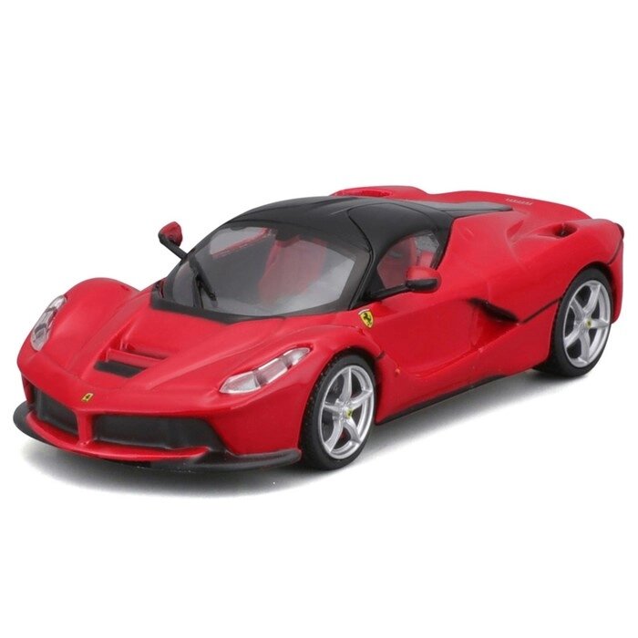 Машинка Bburago Ferrari Laferrari, Die-Cast, 1:43, цвет красный от компании Интернет-гипермаркет «MALL24» - фото 1