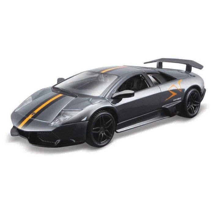 Машинка Bburago Murciélago Lp 670-4 Sv China Limited Edition, Die-Cast, 1:32, цвет серый от компании Интернет-гипермаркет «MALL24» - фото 1