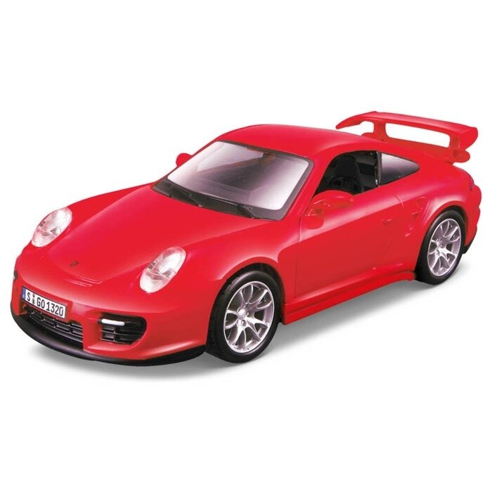 Машинка Bburago Porsche 911 Gt2, Die-Cast, 1:32, цвет красный от компании Интернет-гипермаркет «MALL24» - фото 1