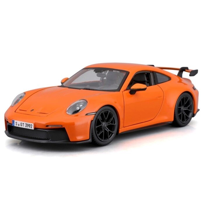 Машинка Bburago Porsche 911 Gt3, Die-Cast, 1:24, открывающиеся двери от компании Интернет-гипермаркет «MALL24» - фото 1