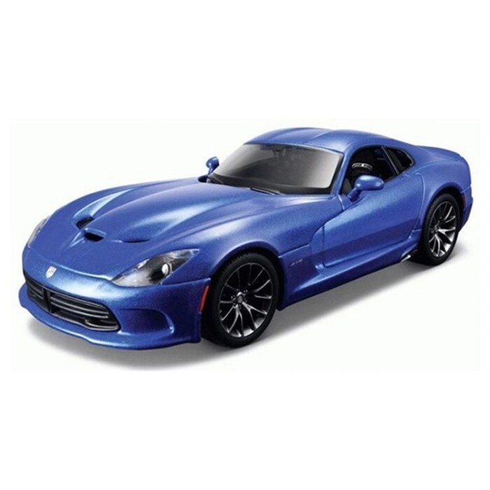 Машинка Maisto Die-Cast 2013 SRT Viper GTS, с отвёрткой, 1:24, цвет синий от компании Интернет-гипермаркет «MALL24» - фото 1