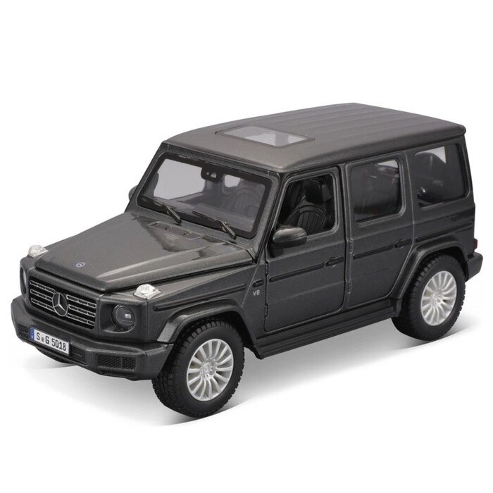 Машинка Maisto Die-Cast 2019 Mercedez Benz G Class AMG SUV, 1:24, цвет тёмно-серый от компании Интернет-гипермаркет «MALL24» - фото 1