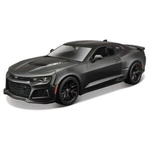 Машинка Maisto Die-Cast Chevrolet Camaro ZL1, с отвёрткой, 1:24, тёмно-цвет серый