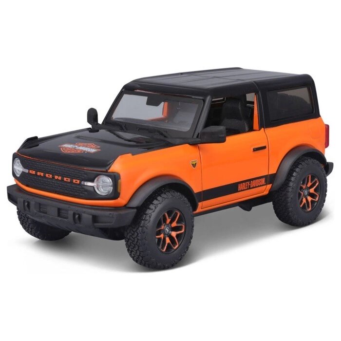 Машинка Maisto Die-Cast Harley-Davidson 2021 Ford Bronco Badlands, 1:24 от компании Интернет-гипермаркет «MALL24» - фото 1