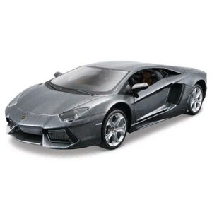 Машинка Maisto Die-Cast Lamborghini Aventador LP 700-4, с отвёрткой, 1:24, цвет серый