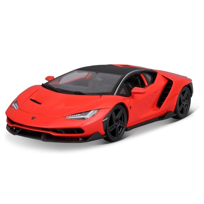 Машинка Maisto Die-Cast Lamborghini Centenario, открывающиеся двери, 1:18, цвет светло-зелёный от компании Интернет-гипермаркет «MALL24» - фото 1