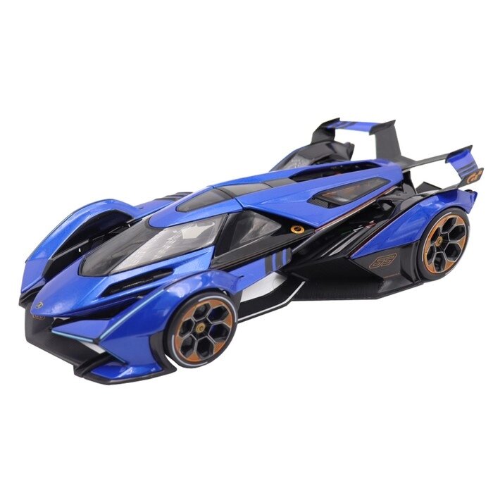 Машинка Maisto Die-Cast Lamborghini V12 Vision Gran Turismo, 1:18, цвет синий от компании Интернет-гипермаркет «MALL24» - фото 1