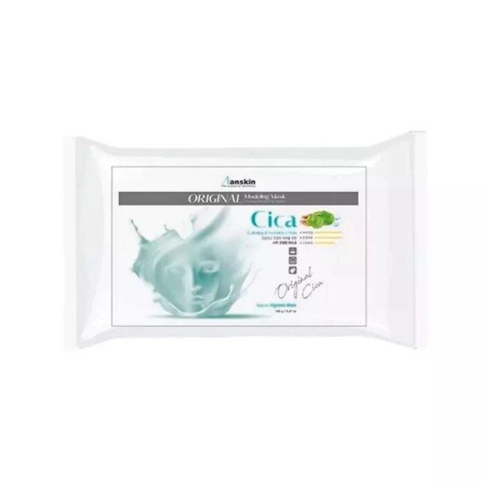 Маска альгинатная Anskin Cica Modeling Mask, с экстрактом центеллы, 500 г от компании Интернет-гипермаркет «MALL24» - фото 1