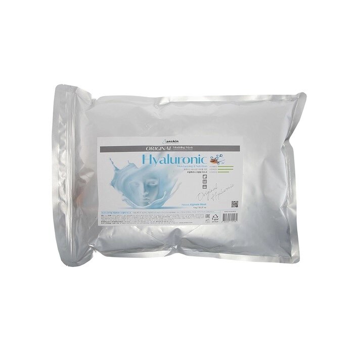 Маска альгинатная Anskin Hyaluronic Modeling Mask, с гиалуроновой кислотой, 1000 г от компании Интернет-гипермаркет «MALL24» - фото 1