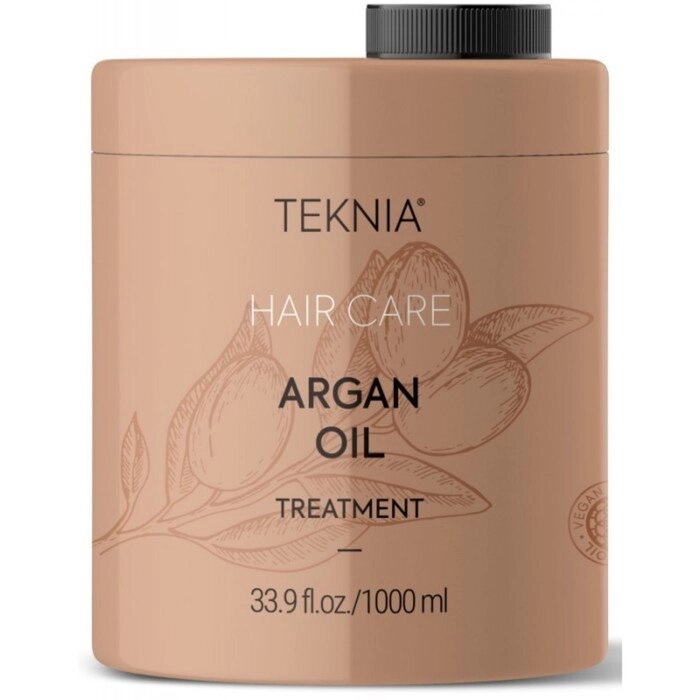 Маска для нормальных и сухих волос Lakme Teknia ARGAN OIL TREATMENT, питательная, 1000 мл от компании Интернет-гипермаркет «MALL24» - фото 1