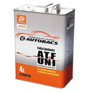 Масло Autobacs ATF UNI трансмиссионное, синтетическое, 4 л