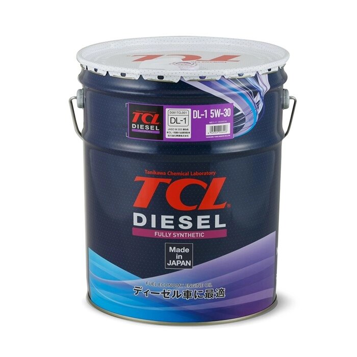 Масло для дизельных двигателей TCL Diesel, Fully Synth, DL-1, 5W30, 20л от компании Интернет-гипермаркет «MALL24» - фото 1