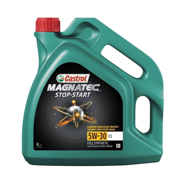 Масло моторное Castrol 5/30 Magnatec Stop Start, C3, синтетическое, 4 л от компании Интернет-гипермаркет «MALL24» - фото 1