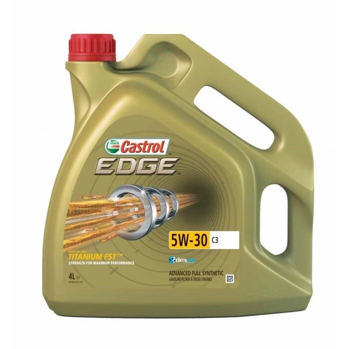 Масло моторное Castrol EDGE 5W-30 C3, 4 л от компании Интернет-гипермаркет «MALL24» - фото 1