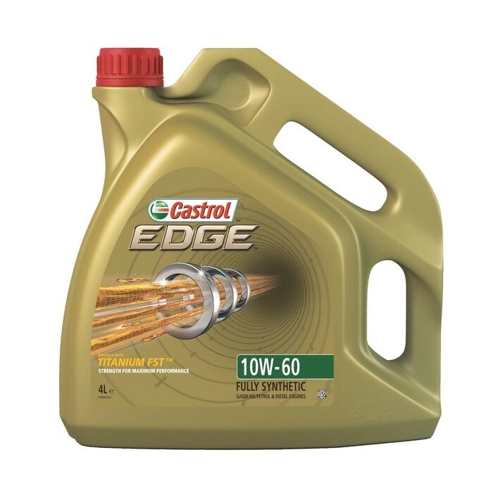 Масло моторное Castrol EDGE Titanium 10W-60, 4 л от компании Интернет-гипермаркет «MALL24» - фото 1