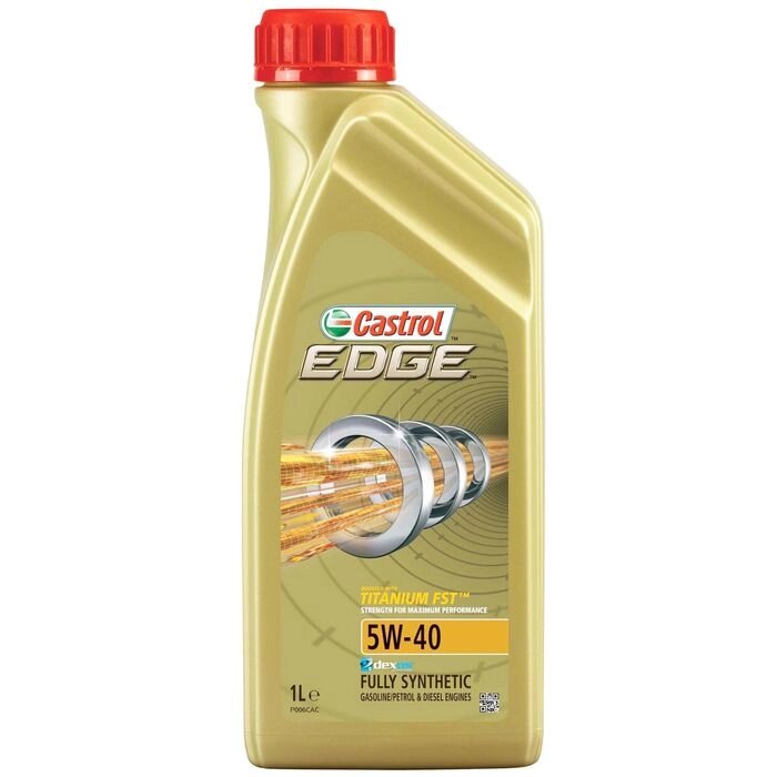 Масло моторное Castrol EDGE Titanium 5W-40, 1 л от компании Интернет-гипермаркет «MALL24» - фото 1