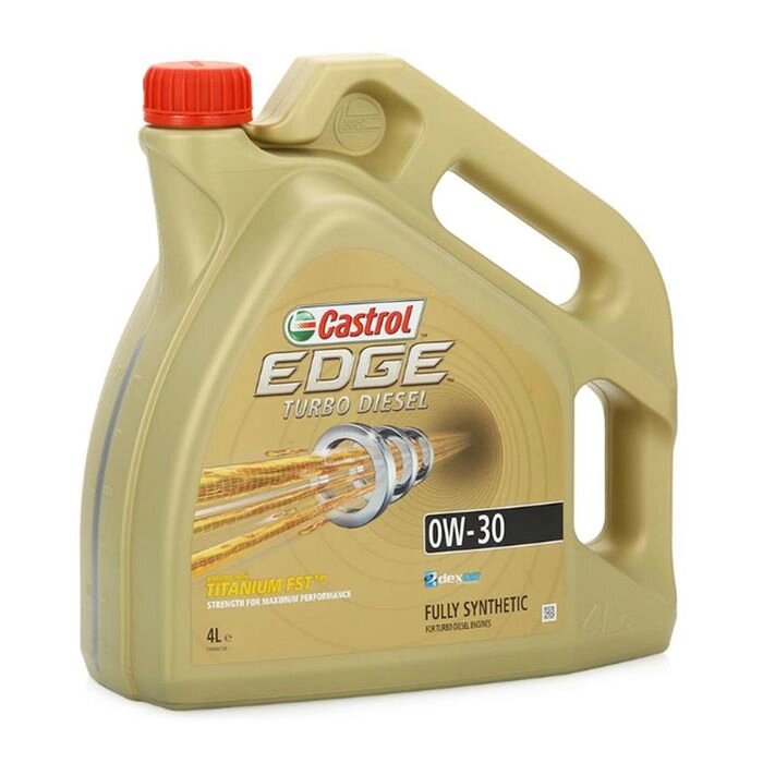 Масло моторное Castrol EDGE Titanium Turbo Diesel 0W-30, 4 л от компании Интернет-гипермаркет «MALL24» - фото 1