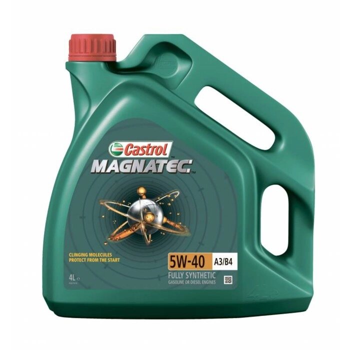 Масло моторное Castrol Magnatec 5W-40 A3/B4, 4 л от компании Интернет-гипермаркет «MALL24» - фото 1