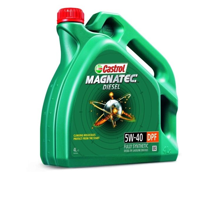 Масло моторное Castrol Magnatec Diesel 5W-40 DPF, 4 л от компании Интернет-гипермаркет «MALL24» - фото 1