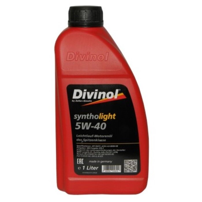 Масло моторное DIVINOL Syntholight 5w-40, 1 л от компании Интернет-гипермаркет «MALL24» - фото 1