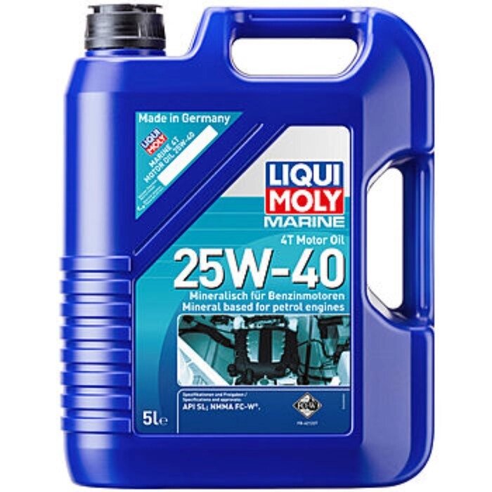 Масло моторное для лодок Liqui Moly Marine 4T Motor Oil 25W-40 от компании Интернет-гипермаркет «MALL24» - фото 1