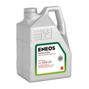 Масло моторное ENEOS CG-4 10W-40 полусинтетика, 6 л
