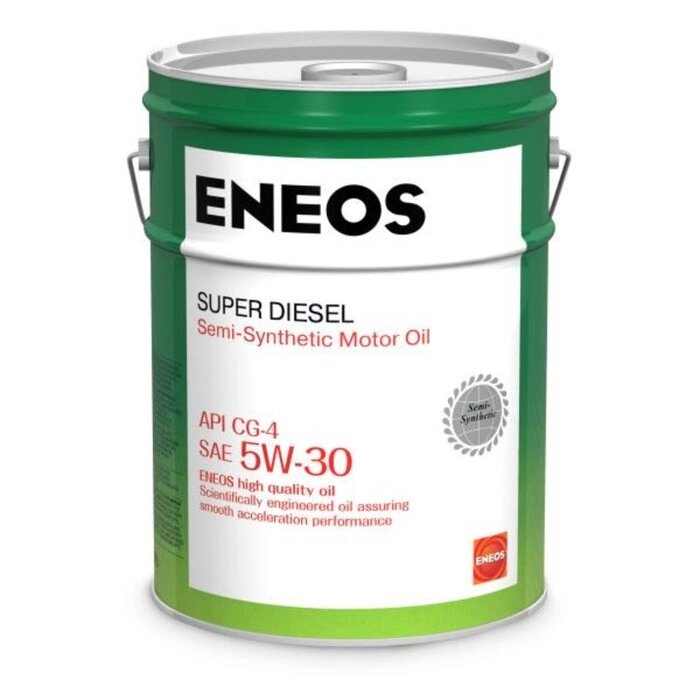 Масло моторное ENEOS CG-4 5W-30 полусинтетика, 20 л от компании Интернет-гипермаркет «MALL24» - фото 1