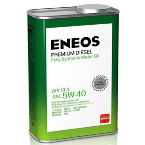 Масло моторное ENEOS Premium Diesel CI-4 5W-40, 1 л
