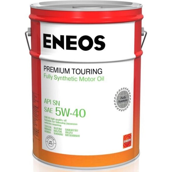 Масло моторное ENEOS Premium Touring SN 5W-40, 20 л от компании Интернет-гипермаркет «MALL24» - фото 1