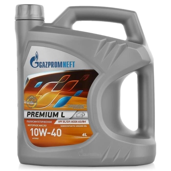 Масло моторное Gazpromneft Premium L 10W-40, 5 л от компании Интернет-гипермаркет «MALL24» - фото 1