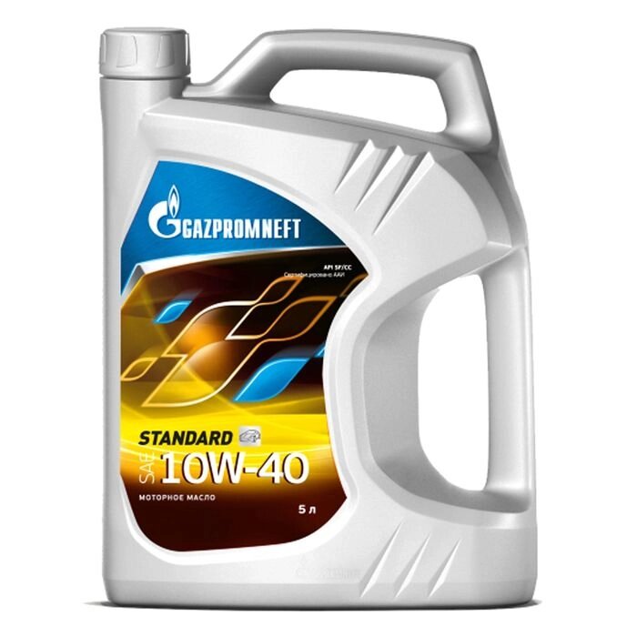 Масло моторное Gazpromneft Standard 10W-40, 5 л от компании Интернет-гипермаркет «MALL24» - фото 1