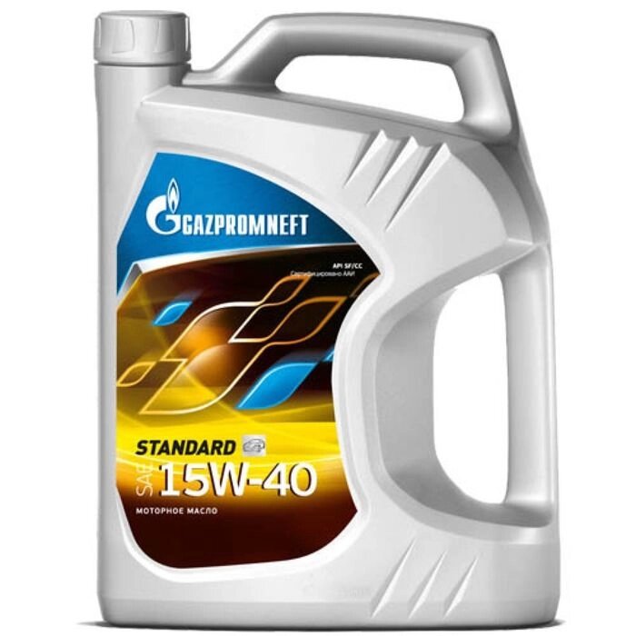 Масло моторное Gazpromneft Standart 15W-40, 4 л от компании Интернет-гипермаркет «MALL24» - фото 1