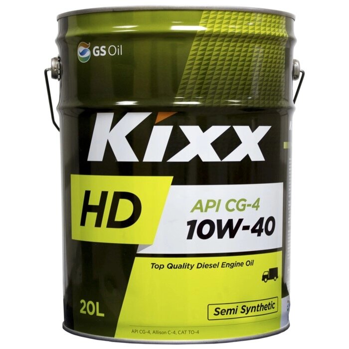 Масло моторное  Kixx HD CG-4 10W-40 Dynamic, 20 л от компании Интернет-гипермаркет «MALL24» - фото 1