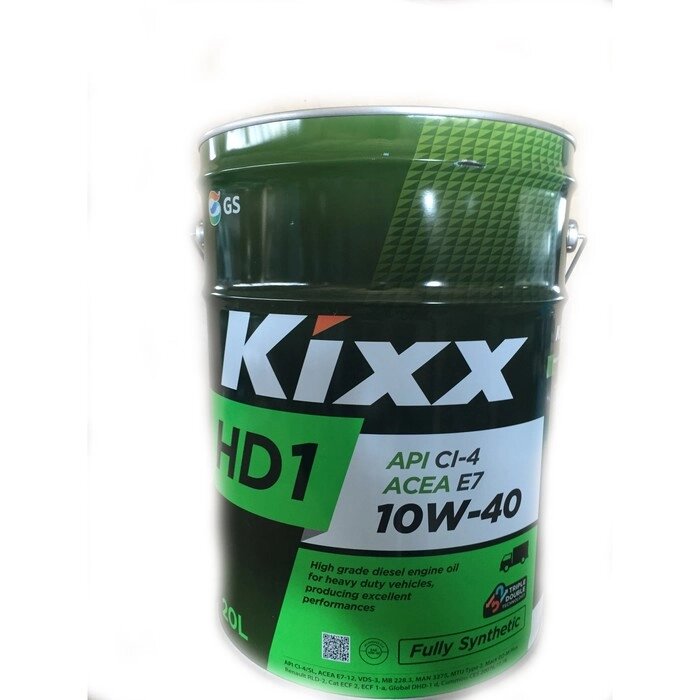 Масло моторное  Kixx HD1 CI-4 10W-40 D1, 20л от компании Интернет-гипермаркет «MALL24» - фото 1