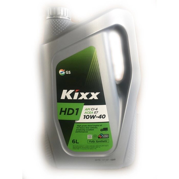 Масло моторное  Kixx HD1 CI-4 10W-40 D1, 6 л от компании Интернет-гипермаркет «MALL24» - фото 1