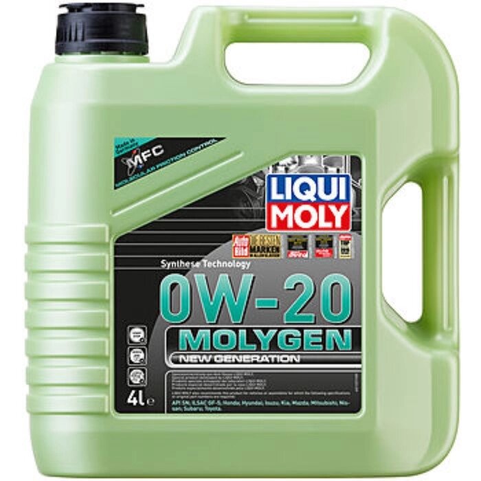 Масло моторное Liqui Moly Molygen New Generation 0W-20, 4 л от компании Интернет-гипермаркет «MALL24» - фото 1