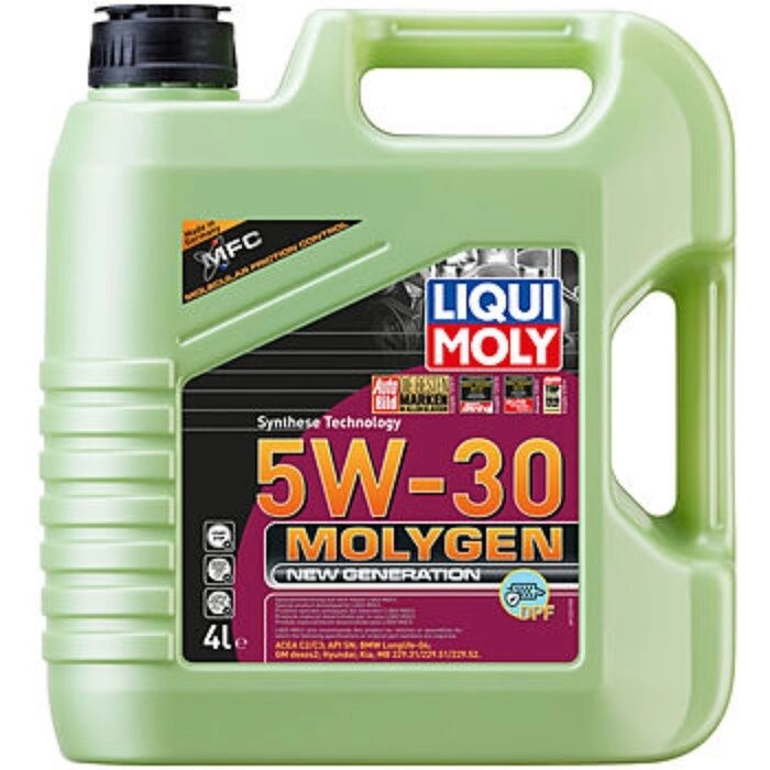 Масло моторное Liqui Moly Molygen New Generation DPF 5W-30, 4 л от компании Интернет-гипермаркет «MALL24» - фото 1